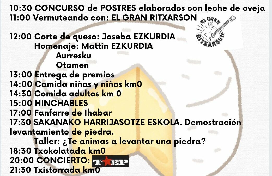 Éxito rotundo del Día del Queso en Ihabar, con el apoyo de Imatel