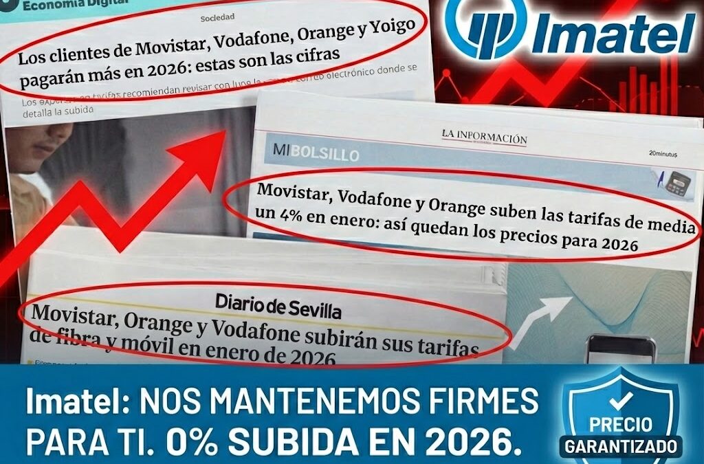 Congelar nuestros precios en Fijo, Móvil y Fibra